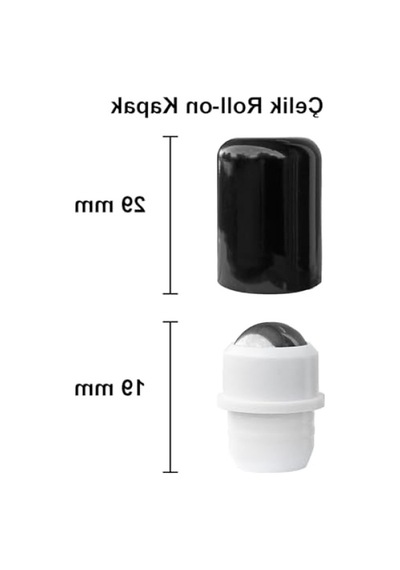 Sızdırmaz Çelik Roll On Kapaklı Cam Şişe, 100 Ml 2.8 L