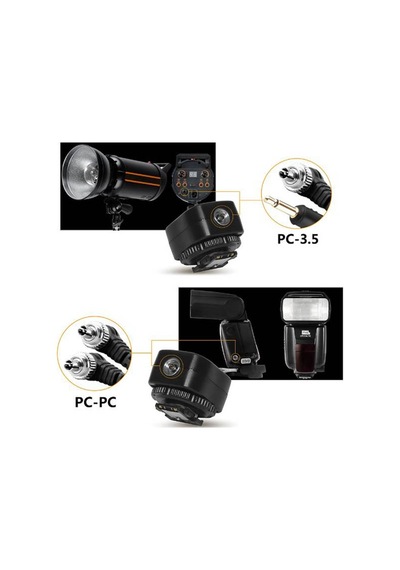 Sony A6000- A6300- A6500 için Canon- Nikon Hot Shoe Converter