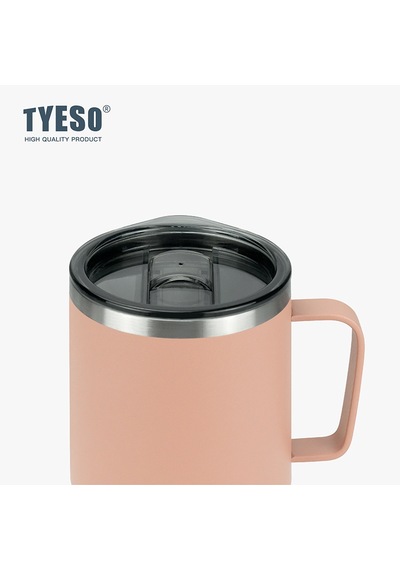 Tyeso Silviya Mug Vakumlu Paslanmaz Çift Duvarlı Termal Kapaklı 400ml Renkli