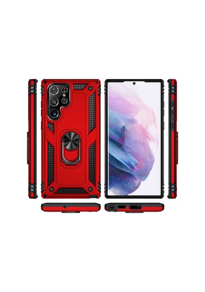 Galaxy S22 Ultra Uyumlu Zore Vega Kılıf-mavi
