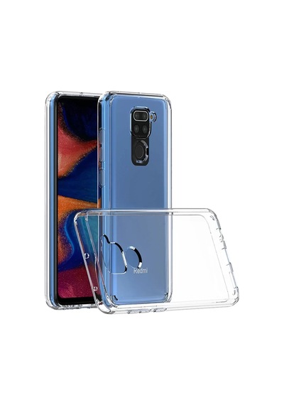 Newface Xiaomi Redmi Note 9 Kılıf Lüx Şeffaf Silikon - Şeffaf