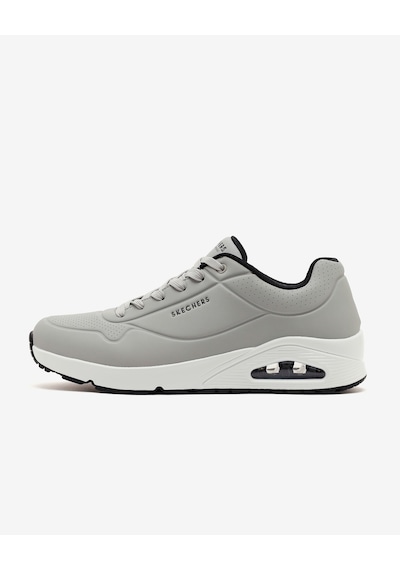 Skechers Uno - Stand On Aır Erkek Gri Sneakers 52458 Lgbk Gri
