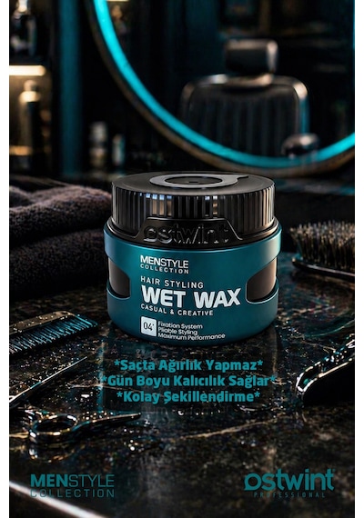 Ostwint Profesyonel Saç Şekillendirici Wet Wax No04 150 ML