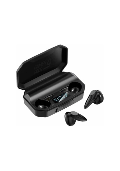 Bluetooth Kulaklık Rgb Işıklı Çift Mikrofonlu Siyah Profesyonel Kulaklığı Kablosuz Kulakiçi Yeni Nesil
