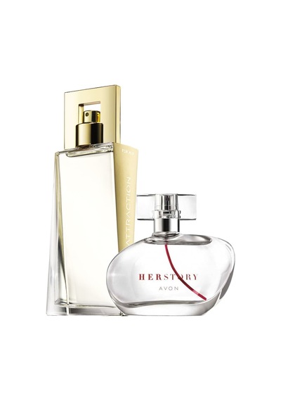 Avon Attraction Kadın Parfüm EDP + Her Story Kadın Parfüm
