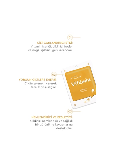 Mj Care On Vitamin Mask -vitamin Maskesi 8809220800221