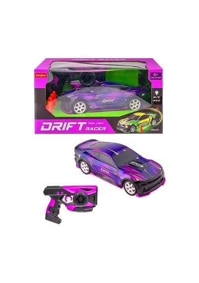 33637 Kumandalı Drift Atan Araba Duba Yedek Tekerli 4wd 12km/h R/c Işıklı Şarjlı 6+