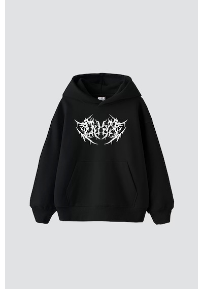 Tarzsokak Dusk Baskılı Oversize Unisex Siyah