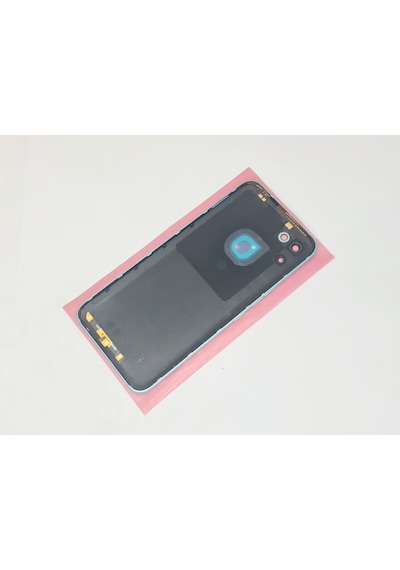 Tecno Spark 8c Uyumlu Full Kasa Arka Kapak Batarya Kapağı - Siyah Çok Renkli