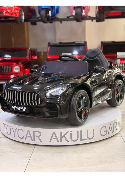 444 Akülü Araba 0-6 Yaş Uzaktan Kumandalı Siyah