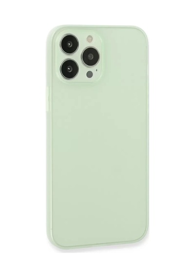 Newface Apple İphone 13 Pro Kılıf Puma Silikon - Açık Yeşil