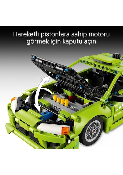 LEGO® Technic Fast and Furious Mitsubishi Eclipse Araba 42229 - 14 Yaş ve Üzeri için NOS Tüpü İçeren Oyuncak Yapım Seti (827 Parça)