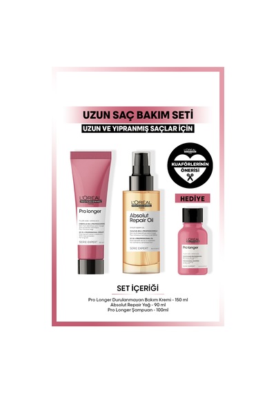 L'Oréal Professionnel Serie Expert Pro Longer Uzun Saç Bakım Seti