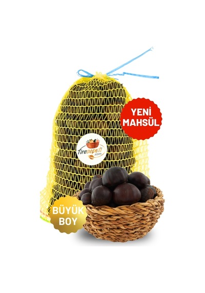 Tiresepeti Doğal Taze Kestane İri Boy Yeni Mahsül 1 KG