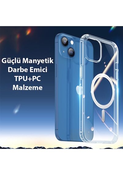 Dux Ducis Clin Apple Uyumlu iPhone 14 Plus 6.7 Magsafe Manyetik Silikon Kilif 561073684