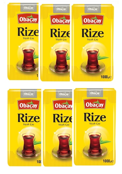 Rize Siyah Çay 1 Kg X 6 Adet