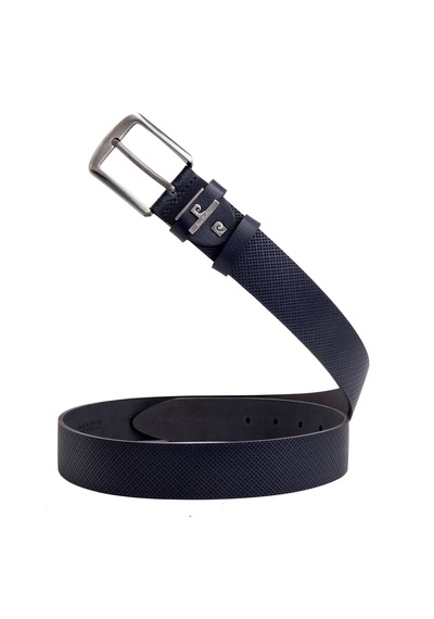 Pierre Cardin Deri Erkek Kemer En 4 Cm Pc-2099 Lacivert