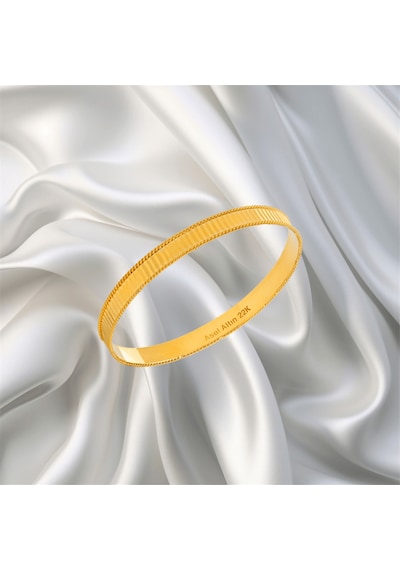 Leva Gold 22 Ayar Aynalı Kibrit Çöpü Bilezik