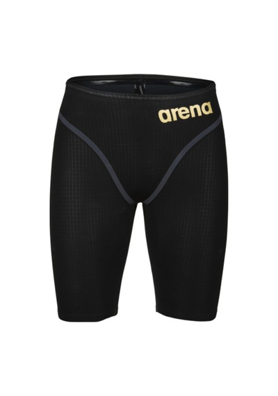 Arena M Pwskın Carbon Fx Jammer Erkek Yarış Mayosu Siyah-gold Siyah-gold
