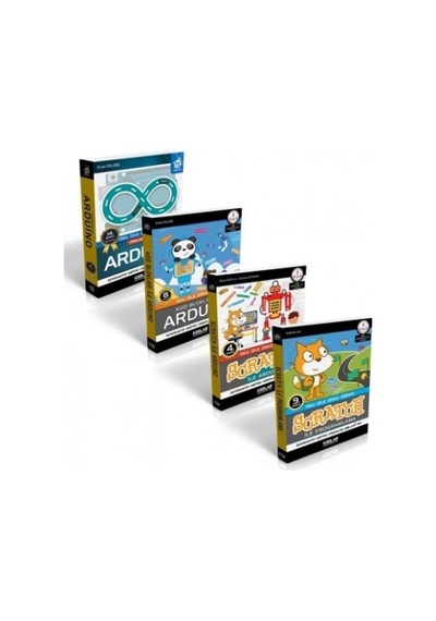 Scratch ile Arduino Eğitim Seti-4 Kitap Takım- Kodlab
