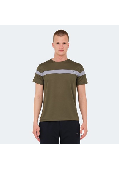 Slazenger OMIQ IN Erkek  Haki Tişört