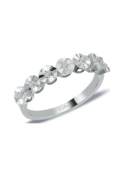 Lova 1,20 Karat Efektli Pırlanta Yeditaş Yüzük - 1070224