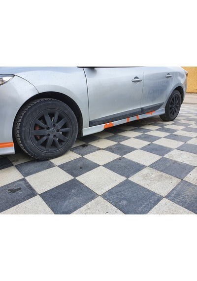 Megane 3 Coupe Marşpiyel Takımı---Fibersan Tuning
