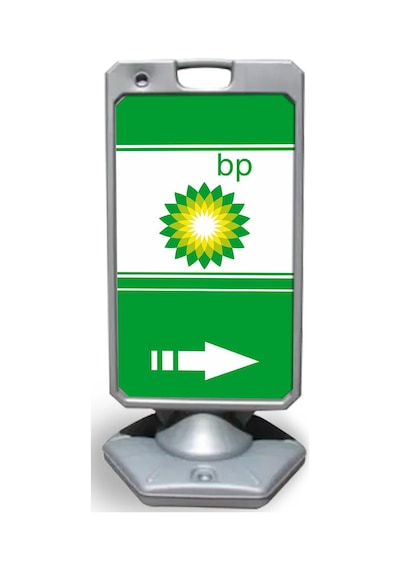 BP   Reklam ve Yönlendirme Uyari Dubasi A Tabela GRİ