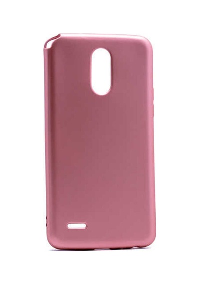 LG Uyumlu Stylus 3 Kılıf Zore Premier Silikon Kapak Rose Gold