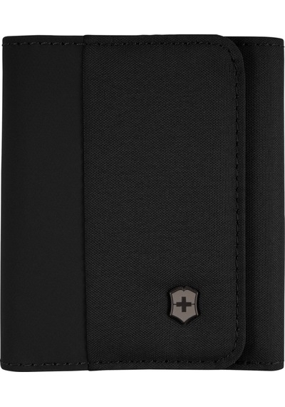 Mont Blanc Victorinox Travel Essential Trifold Cüzdan Vg 653365 Siyah