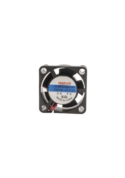 25x25x10mm Dc 5v 2 Pin Sessiz Fırçasız Motor 3d Printer Kare Fan