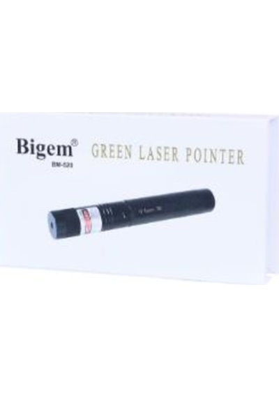 Şarjlı Yeşil Lazer Pointer 1000Mw Bm-520 N11.7895