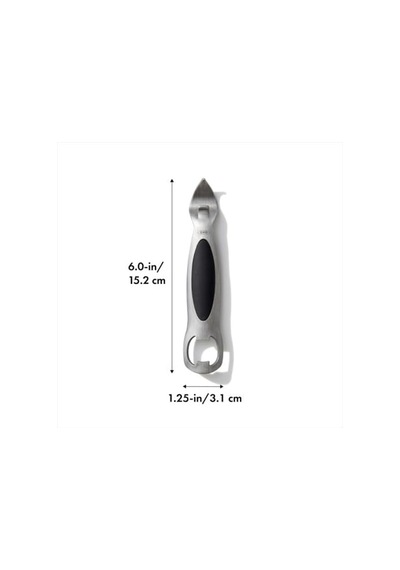 1, Silver/ - Oxo Steel Bottle Opener