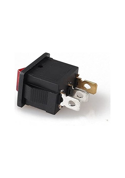 3 Pin Anahtar Ledli Kcd1 Rocker Switch Mini Buton On/off 10a 250v Işıklı