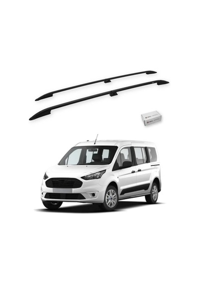 Turtle Ford Connect 2013-2021 / Kısa Şasi Tavan Çıtası Crown Siyah