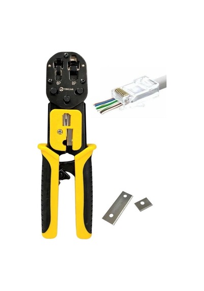 Trklink Hs-786c Cat5/cat6 Ez-rj45-rj11 Konnektör Sıkma Pensesi