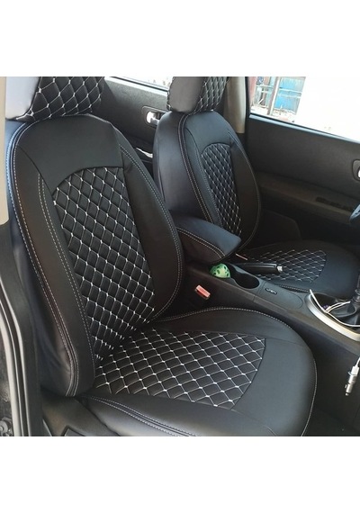 Nissan Qashqai Araca Özel Deri Oto Koltuk Kılıfı (500737930)
