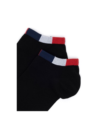 U.S. Polo Assn. Erkek 2'li Patik Çorap Siyah