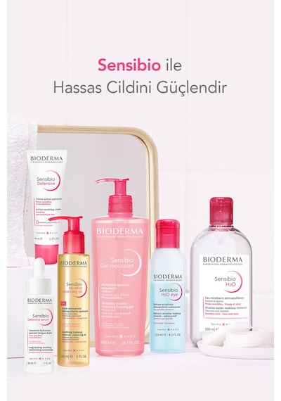 Hassas Ve Normal Ciltler 500 Ml H2o Micellar Makyaj Temizleme Suyu & 500 Ml Temizleme Jeli 2'li Set