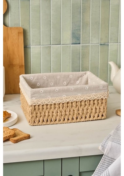 Karaca Olive Ekmek Sepeti 26 Cm Bej