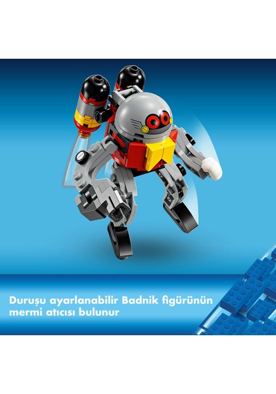 LEGO® Sonic the Hedgehog™ Knuckles ve Master Emerald Tapınağı 76998 – 8 Yaş ve Üzeri Çocuklar İçin Yaratıcı Oyuncak Yapım Seti (325 Parça)