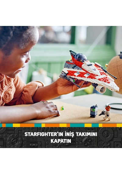 LEGO® Star Wars™ Jedi Bob’un Starfighter’ı 75388 -8 Yaş ve Üzeri Star Wars Sevenler İçin İnşa Edilebilen Oyuncak Starship Yapım Seti(305P) LEGO® Star Wars™ Jedi Bob’un Starfighter’ı 75388 -8 Yaş ve Üzeri Star Wars Sevenler İçin İnşa Edilebilen Oyuncak Starship Yapım Seti(305P)