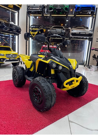 Poyraz Akülü Orijinal Canam Atv Akülü Araba 2-9 Yaş Sarı