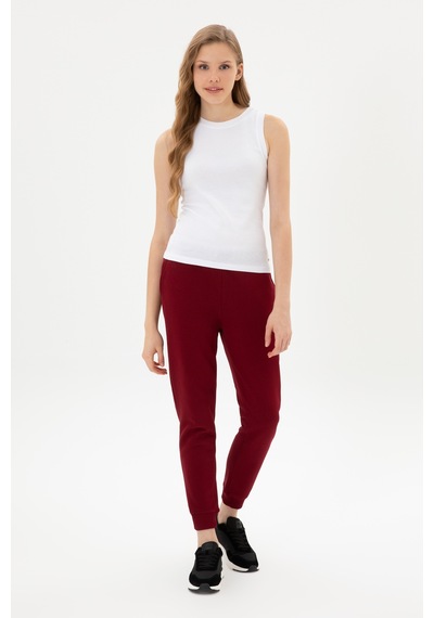 U.S. Polo Assn. Kadın Bordo Jogger Eşofman Altı 50307759-VR014