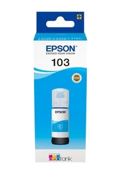 Epson 103 Ecotank Cyan Bottle 65ml 8715946656830