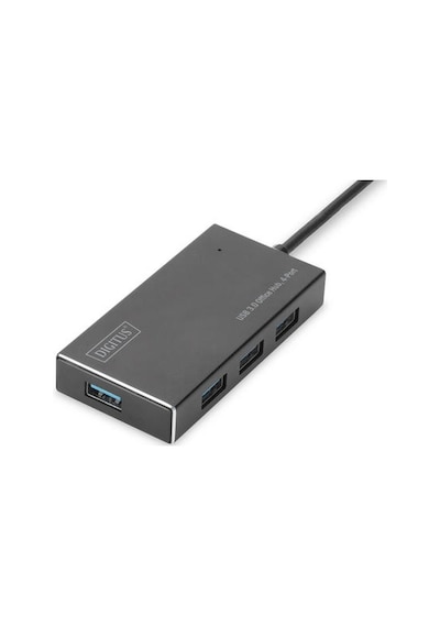 Digitus Da-70240-1 4 Port USB 3.0 Çoklayıcı (Güç Adaptörlü)