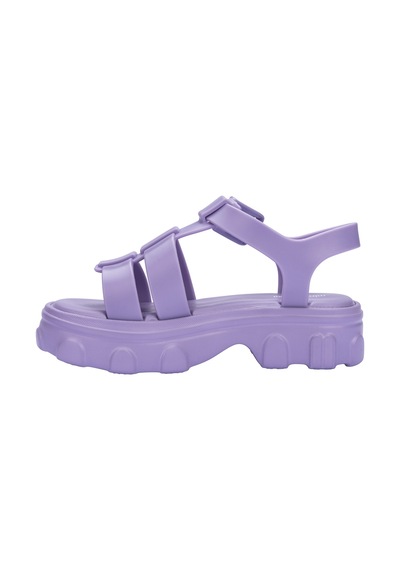 Mini Melissa Ella Infantil Preto Kız Çocuk Sandalet Mor 36442 Mor