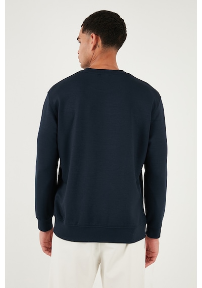 Buratti Regular Fit Bisiklet Yaka Uzun Kollu Erkek Sweat 5901066 Lacivert
