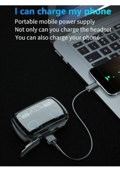 M10 Dokunmatik Bluetooth V5.3 Kulak İçi Kulaklık