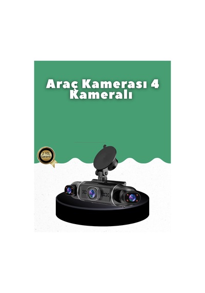Mey İthalat 1080p 4 Kanallı Araç Kamerası Gps + Wifi + G Sensör Destekli